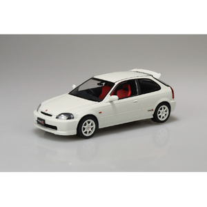 アオシマ 1/24 EK9 シビック タイプR 1997 チャンピオンシップ ホワイト 09CWEK9ｼﾋﾞﾂｸﾀｲﾌRCPﾎﾜｲﾄﾟ-イメージ2