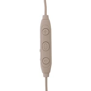 クオリティトラストジャパン Bluetooth低遅延ステレオイヤフォンマイク ベージュ QB-081CBG-イメージ3