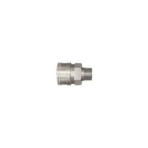 日東 ＴＳＰカプラ　鋼鉄製　ニトリルゴムＳＧ（ＮＢＲ）（めねじ取付用ソケット）　 相手側Ｒｃ１／２（００８４１） 4TSM-イメージ1