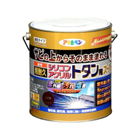 アサヒペン 油性超耐久シリコンアクリルトタン 3kg こげ茶 FC496NS