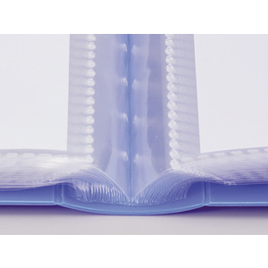 リヒトラブ クリヤーブックフラット AQUA DROPs A4 20ポケット 黒 F215531-N-5061-24-イメージ4