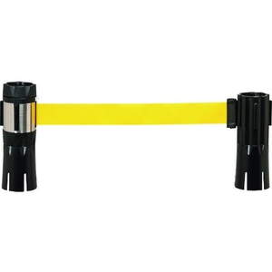 中発販売 バリアリールMAX (コーンタイプ) ベルト黄 6m 黄無地5060.5 FC632HL-1951314-イメージ1