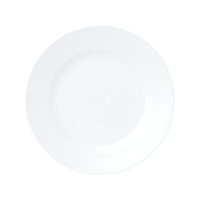 江部松商事 おぎそチャイナ ミート皿 23cm 3204 ホワイト FC038LW-7628410