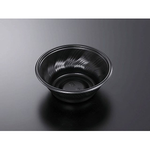 中央化学 どんぶり容器 SD 咲き丼 M19 BK 身 50枚 FCG833W-00453588-イメージ1