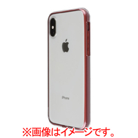 パワーサポート iPhone XS用ケース Red PUY-41
