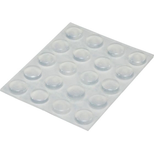 光 ウレタンクッション9.5丸 透明 (20個入) FC750FR-3815528-イメージ1