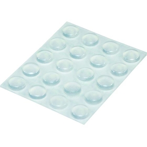 光 ウレタンクッション9.5丸 透明 (20個入) FC750FR-3815528-イメージ2