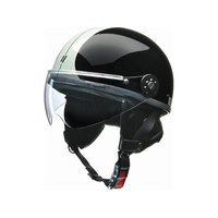リード工業 O-ONE シールド付ハーフヘルメットBKS OONEBKSI FC468MT-OONEBKSI