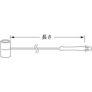 タカ印 ワンタッチロック 長さ225mm 1000本 FC81034-37-1552-イメージ4