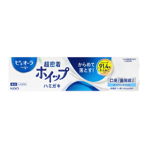 花王 ピュオーラ 超密着ホイップ ミント 85g ﾋﾟﾕｵ-ﾗﾎｲﾂﾌﾟM856B-イメージ1