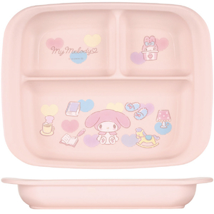 スケーター ベビー用PP製ランチプレート(470ml) マイメロディ XP7AGﾏｲﾒﾛ-イメージ1
