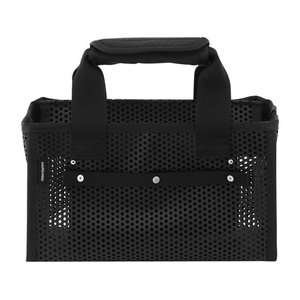 アイリスオーヤマ メッシュツールバッグ ボックス W27cm ブラック FCJ654V-TLB-B27-イメージ1