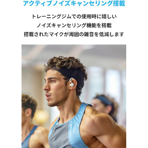 Anker イヤーフック型イヤフォン Soundcore Sport X20 ホワイト A3968Z21-イメージ5