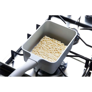 シービージャパン Supot 深型四角フライパン 13×18cm グレー FCD297M-イメージ4