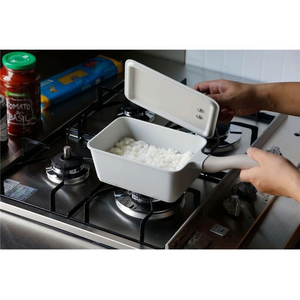シービージャパン Supot 深型四角フライパン 13×18cm グレー FCD297M-イメージ8