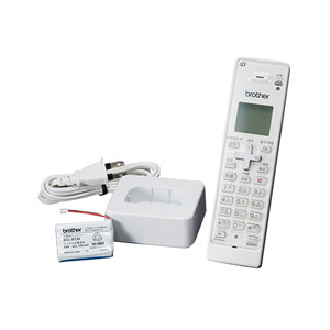 FAX用増設用子機。本体色ホワイト。 ●MFC-J980DN-B/MFC-J980DW-B/MFC-J980DN-W/MFC-J980DW-W/MFC-J720D/MFC-J720DW/MFC-J89