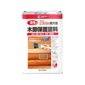カンペハピオ 油性木部保護塗料 ピニー 14L FCB047N-イメージ1