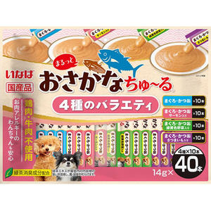 いなば まるっとおさかなちゅーる 4種のバラエティ FCJ235C-イメージ1