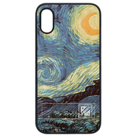 Dparks iPhone XR用Spirit case 星月夜 DS14842I61