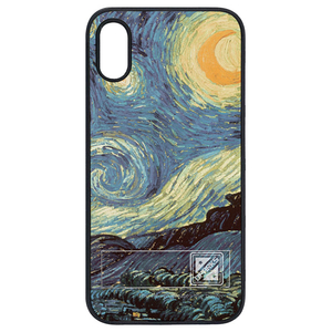 Dparks iPhone XR用Spirit case 星月夜 DS14842I61-イメージ1