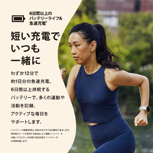 Fitbit スマートウォッチ L/Sサイズ Sense 2 Blue Mist/Pale Gold FB521GLBM-FRCJK-イメージ7