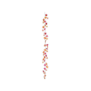 ＹＤＭ（横浜ディスプレイミュージアム） YDM/造花 180cmモミジガーランド レッド オレンジ FC851RB-FS-9086-R/O-イメージ1