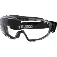 トラスコ中山 TRUSCO/カラーセーフティーゴーグル ワイドビュータイプ ブラック G5008-BK FC802YW-2443625