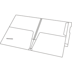 リヒトラブ カルテフォルダー フラップ付ダブル縦型A4 100枚 F034634-HK2002-イメージ2