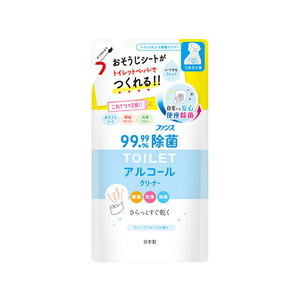 第一石鹸 ファンス トイレ用 アルコール除菌クリーナー 詰替 350ml FCB5167-イメージ1