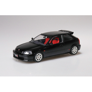 アオシマ 1/24 EK9 シビック タイプR 1997 スターライトブラックパール 09SBEK9ｼﾋﾞﾂｸﾀｲﾌRSLﾌﾞﾗﾂｸP-イメージ2