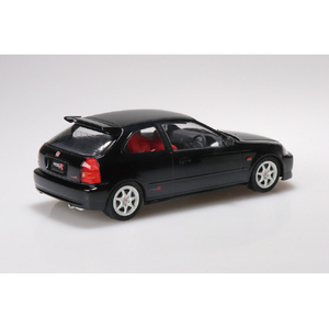 アオシマ 1/24 EK9 シビック タイプR 1997 スターライトブラックパール 09SBEK9ｼﾋﾞﾂｸﾀｲﾌRSLﾌﾞﾗﾂｸP-イメージ3