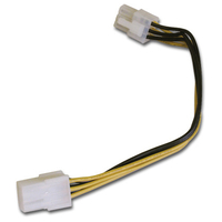 アイネックス PCI Express用電源延長ケーブル 15cm PX-005C