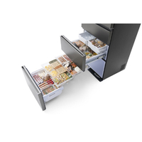 アイリスオーヤマ IRSN-FX43A-H 428L 5ドア冷蔵庫 ノーブルグレー