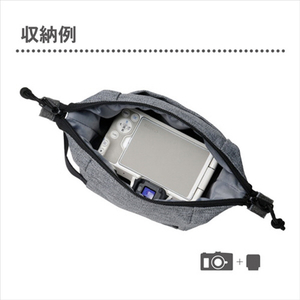 ハクバ インナーポーチ S カメラバッグ Chululu(チュルル) レニュー ヘザーグレー SCH-REIPSHG-イメージ3