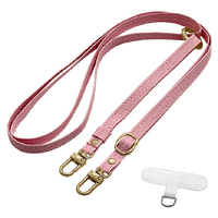 ラスタバナナ 2WAYストラップ PUショルダーストラップ 2way ハンドストラップ切り替え ストラップホルダーシートセット ピンク RSST09PK