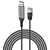 エレコム USB-A LAN変換ケーブル(1Gbps)(5m) ブラック LD-AL1G50BK-イメージ2