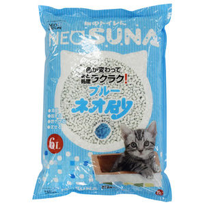 コーチョー ネオ砂 ブルー 6L ﾈｵｽﾅﾌﾞﾙ-6L-イメージ1