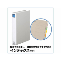 キングジム F862973-973GXｸﾚ キングファイルG A4タテ とじ厚30mm