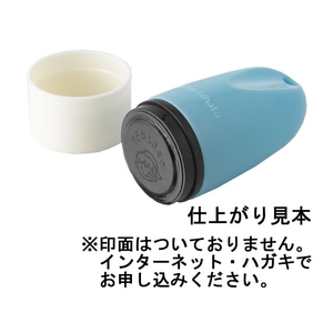 シヤチハタ どこでももちものスタンプ ブルー/PEM-A1/MO ブルー1個 F825283-PEM-A1-イメージ2