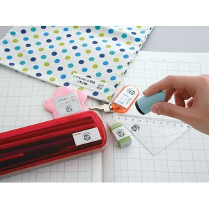 シヤチハタ どこでももちものスタンプ ブルー/PEM-A1/MO ブルー1個 F825283-PEM-A1-イメージ3