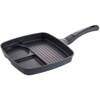 ＬＩＶ ＰＬＵＳ ベストコ 仕切りフライパン 26cm ブラック FCE378W-ND-651