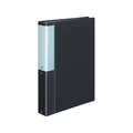 コクヨ クリヤーブック POSITY 固定式A4 80ポケット ダークグレー F826212-P3ﾗ-L80NDM