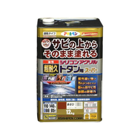 アサヒペン 油性超耐久シリコンアクリルトタン 12kg 赤さび FC497NS