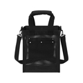 アイリスオーヤマ メッシュツールバッグ ボックス W27cm ポケット付 ブラック FCJ655V-TLB-B27D