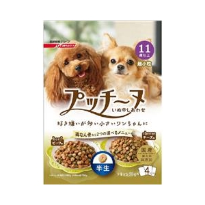 日清ペットフード いぬのしあわせプッチーヌ11歳からの高齢犬用（セミモイストタイプ） ﾌﾟﾂﾁ-ﾇ11ｻｲ200G-イメージ1