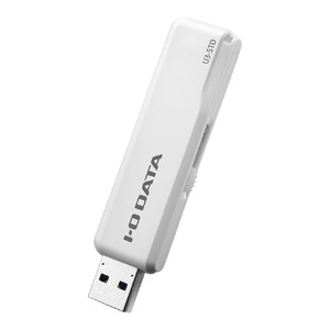 I・Oデータ USB 3．1 Gen 1(USB 3．0)対応 USBメモリー(16GB) ホワイト U3-STD16GR/W-イメージ3