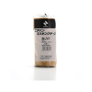 ニチバン マスキングテープ241H-30 30mm×18m(4巻入り) FC226GH-4444311-イメージ2