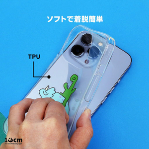 168cm iPhone 14 Pro用ソフトクリアケース Lets play 16823844I14P-イメージ5