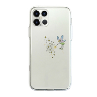 Dparks iPhone 12 Pro Max用ソフトクリアケース タイニーフェアリー DS19844I12PM