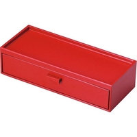 マイン 箸箱・カスター付 引出式 (赤) M10-976 FCL6167-010909002